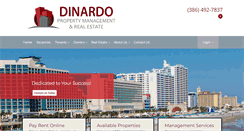 Desktop Screenshot of dinardorealestate.com